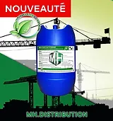 Image d'un bidon de produits pour l'étanchéité, le nettoyage et le traitement des façades et toitures.