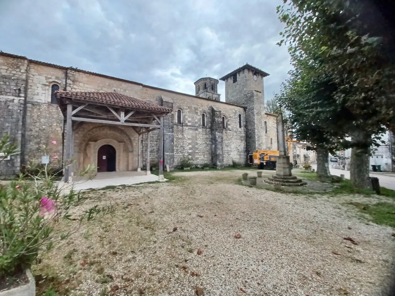 Intervention de l'Abbaye Saint Pierre de Vertheil